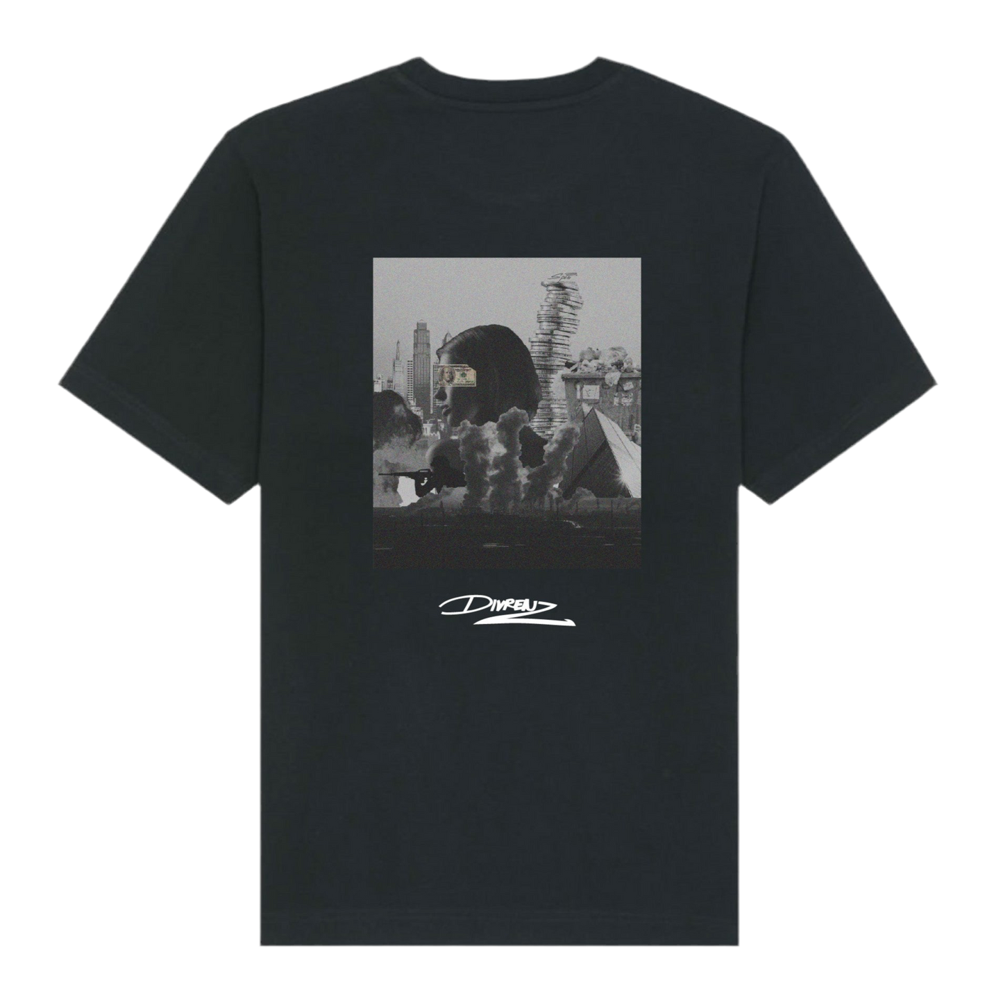 KONSUM, MACHT & GELD T-SHIRT